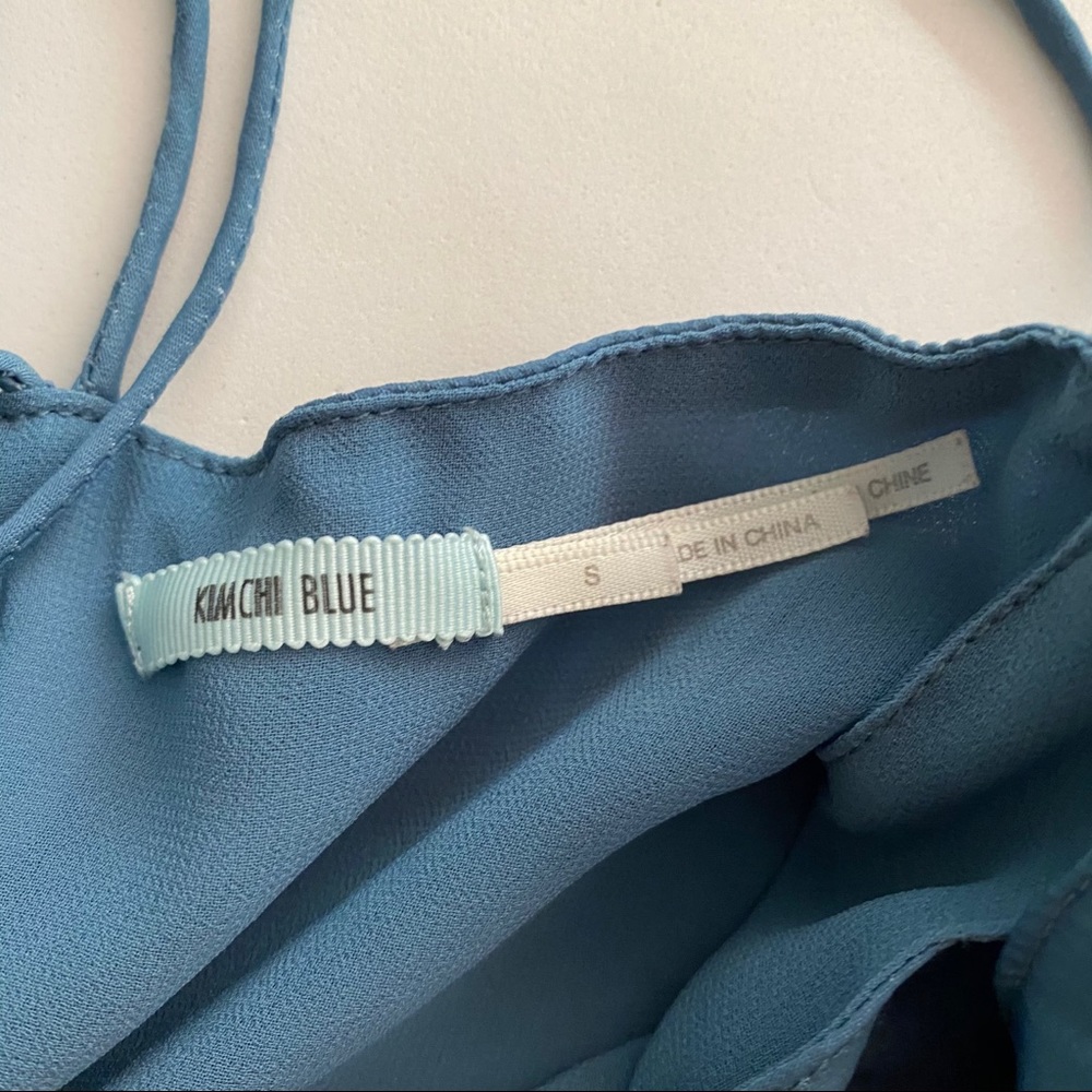 UO KIMCHI BLUE SCALLOP SPAGHETTI STRAP CAMISOLE - Picture 5 of 6